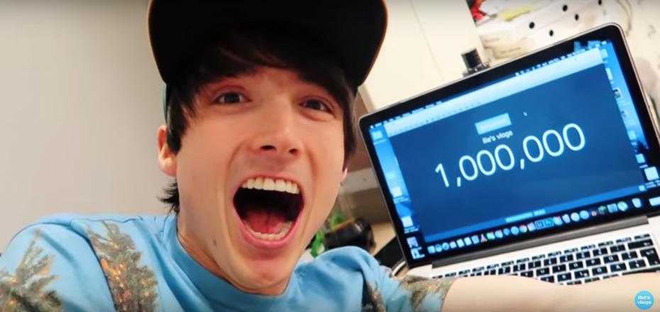 (video) Vloggerul Ilie Bivol a atins numărul de 1 milion de abonați pe YouTube