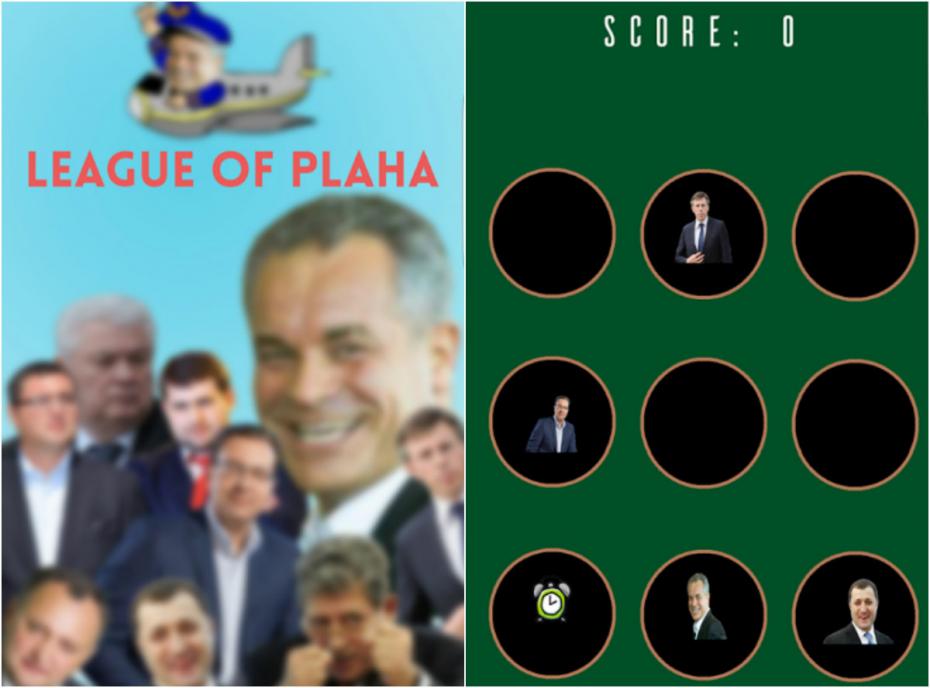 (foto) „League of Plaha” – un nou joc dedicat politicienilor din Moldova