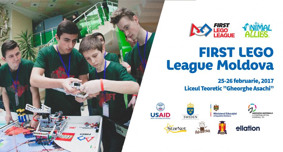 Număr record de participanți! Peste 300 de elevi vor participa la FIRST LEGO League Moldova 2017