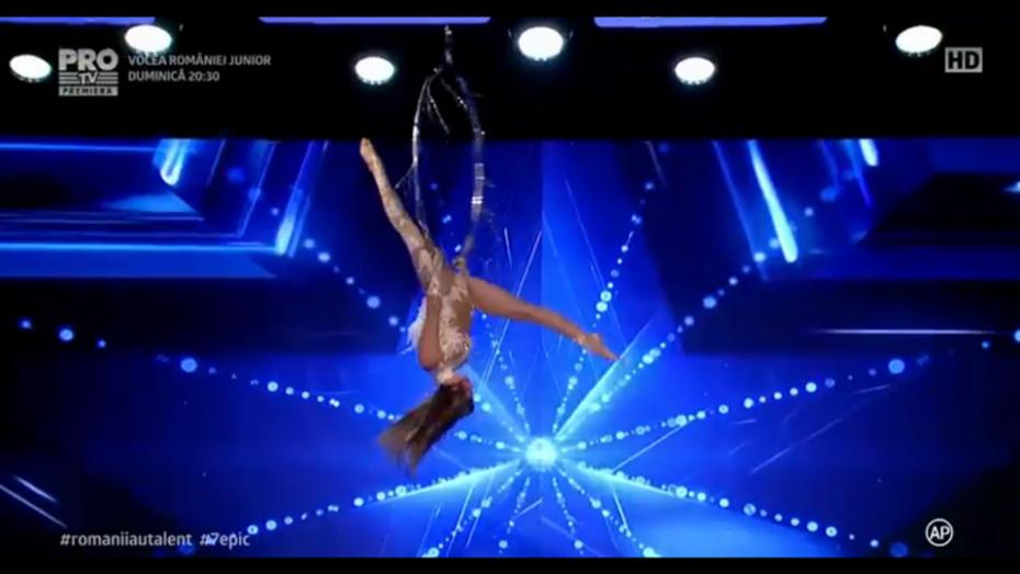 (video) Diana Boiachin, tânăra care a impresionat publicul „Românii au Talent” cu acrobații uimitoare