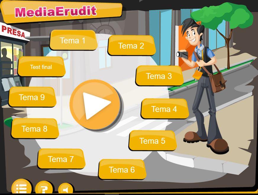 Testează-ți cunoștințele generale despre presă cu ajutorul jocului interactiv „MediaErudit”