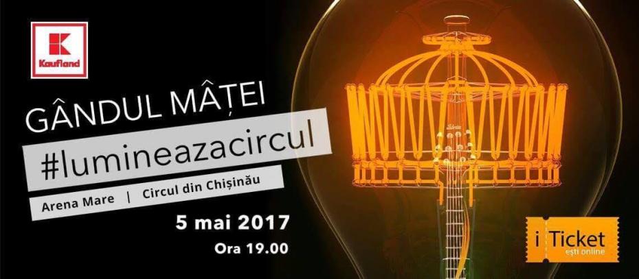 „Luminează Circul” – proiect socio-cultural inițiat de formația rock Gândul Mâței