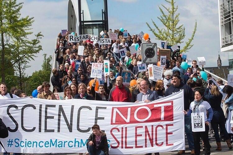 Researchista alături de Universitatea de la Maastricht în Marșul pentru Știință, 23.04.2014