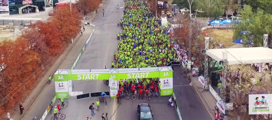 Bicicliștii își dau întâlnire în centrul Capitalei. Vezi programul și harta Chișinău Criterium