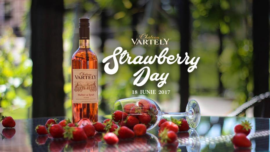 (foto) Château Vartely vă invită pe 18 iunie la STAWBERRY DAY. Detalii despre program