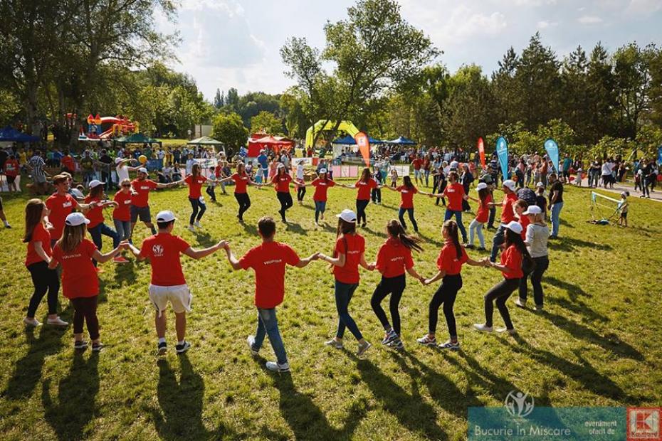 (foto) Voie bună și distracție în patru orașe din țară! Festivalul „Bucurie în Mișcare” vine cu noi surprize