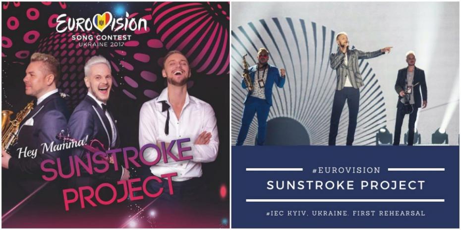 (video) Sunstroke Project au urcat pe scena de la Eurovision pentru prima repetiție