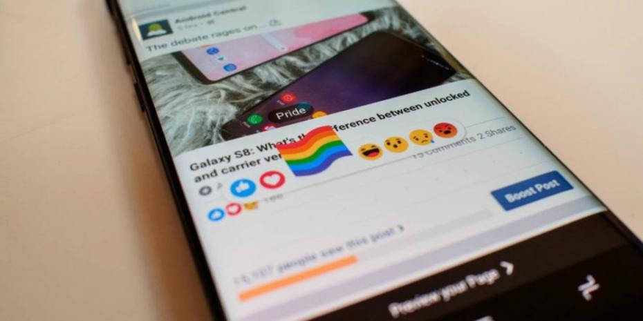 O nouă reacție este disponibilă pe Facebook. Cum să-ți activezi stegulețul „Pride”