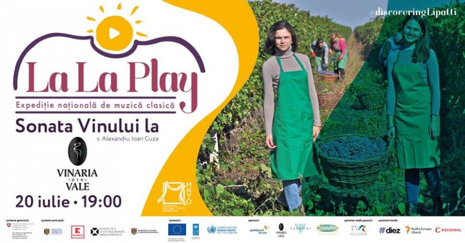 La La Play „Sonata Vinului” – ascultă muzică clasică și promovează potențialul vitivinicol național