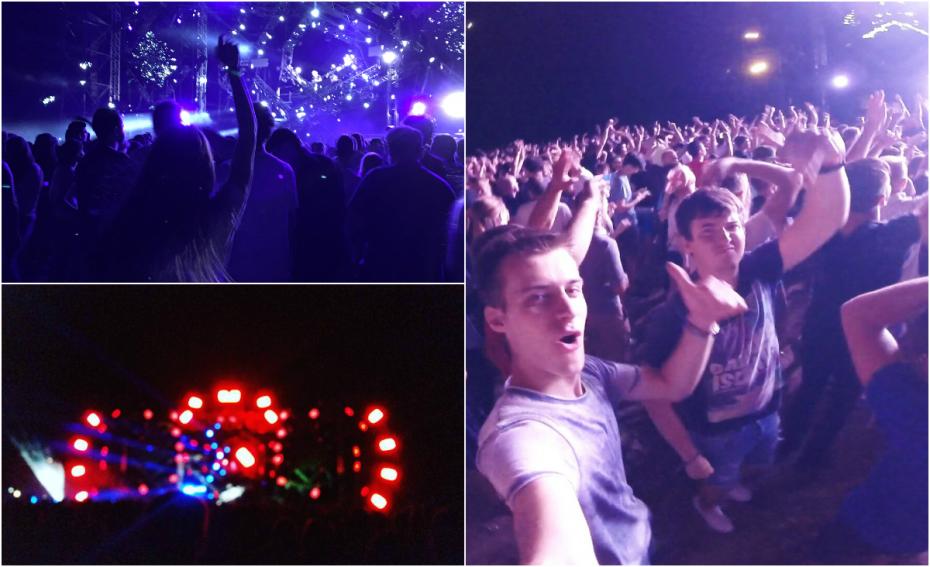 (foto, video) Aerodromul de la Horești, sub show de lumini. Cum a decurs festivalul de muzică electronică în aer liber FOSFOR