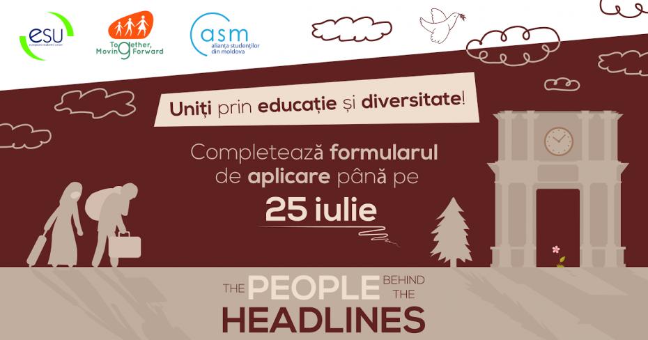 Vrei să afli mai multe despre refugiații din Republica Moldova? Implică-te într-un proiect ce te va ajuta să combați toate stereotipurile