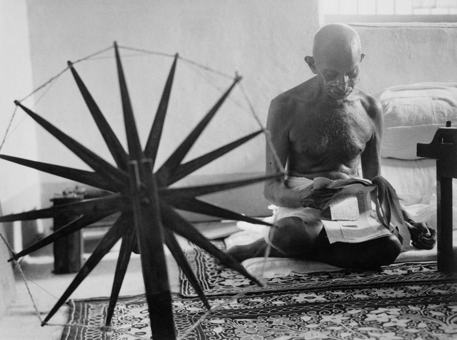 Margaret Bourke-White. Gandhi, 1946