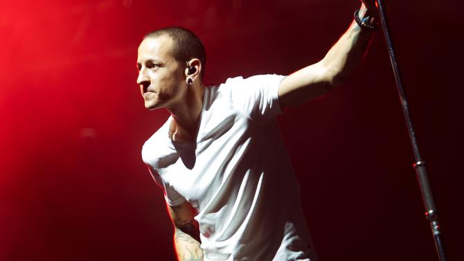 Linkin Park in concert at The O2 Arena, London, Britain – 23 Nov 2014