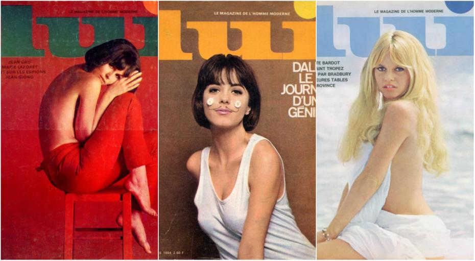 (foto) Concurentul revistei Playboy. Cum au arătat de-a lungul anilor coperțile publicației franceze Lui