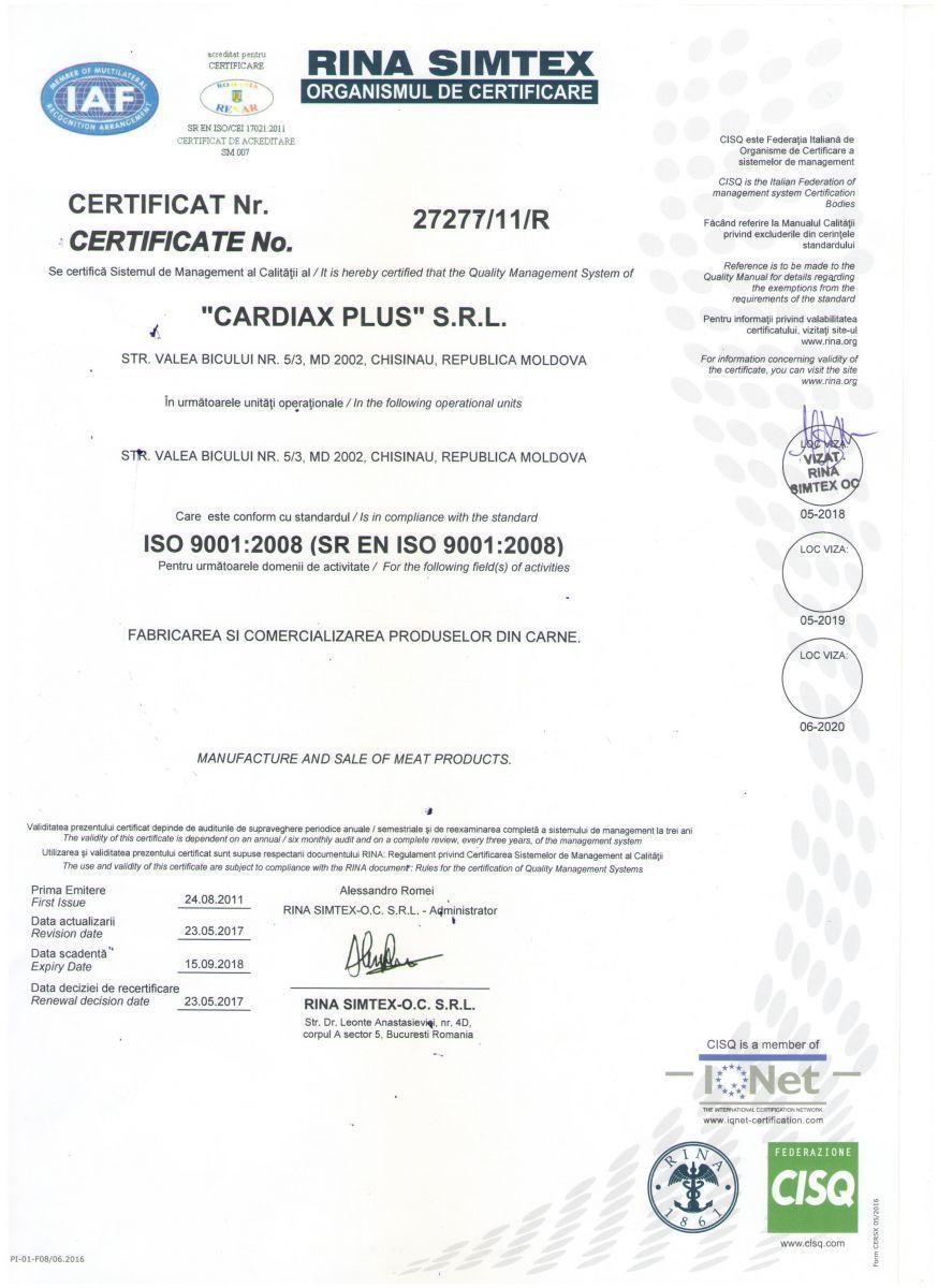 certificat 1