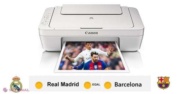 CONCURS: Meciurile Real Madrid – FC Barcelona și Juventus Torino – AS Roma îți pot aduce o imprimantă multifuncțională cu scanner de la Neocomputer