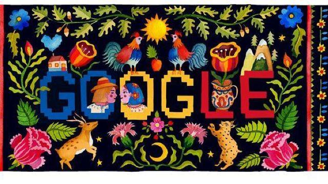 Google sărbătorește Ziua Națională a României printr-un logo special