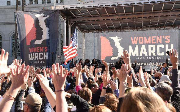 Atmosphere at the Los Angeles 2018 Women’s March