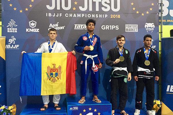 Sportivii din Moldova au câștigat trei medalii la Campionatul European de Jiu-Jitsu brazilian