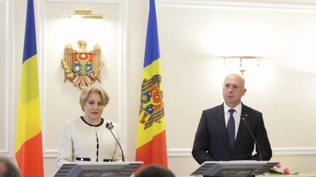 Cele mai importante subiecte abordate de premierii de la Chişinău şi Bucureşti