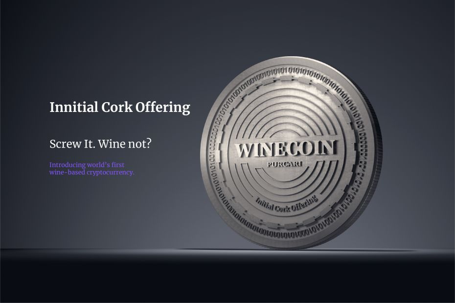 Vinăria Purcari lansează WineCoin, prima crypto-valută din lume cu echivalent în vin