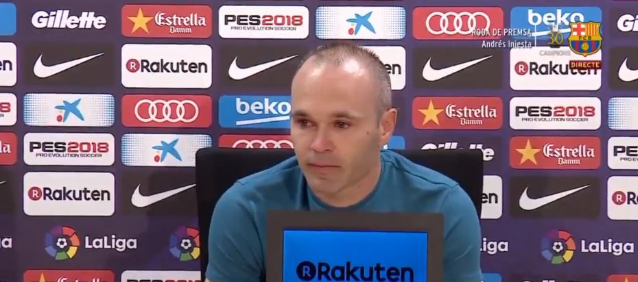 (video) Andres Iniesta și-a anunțat plecarea de la Barcelona. A câștigat 9 titluri în La Liga, 6 Cupe ale Spaniei și 4 cupe ale Ligii Campionilor