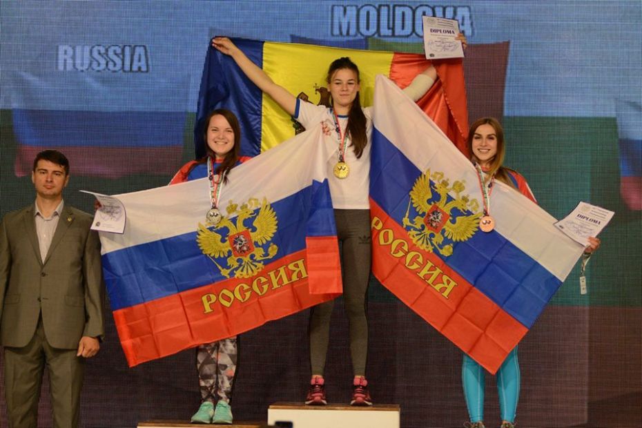 (foto) Campioana europeană la Armwrestling în Republica Moldova este o studentă de la ULIM