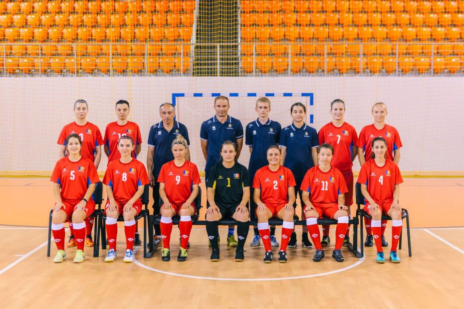 Naționala feminină a Moldovei la futsal va disputa două meciuri amicale împotriva naționalei României