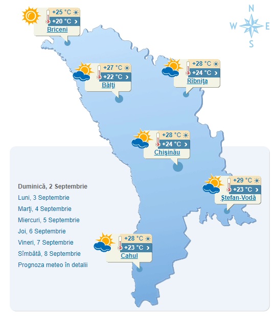 prognmoza meteo 22