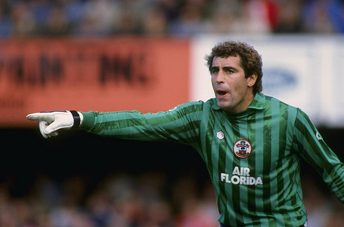 Undated: Peter Shilton of Southampton in action during a first division match at the dell in Southampton. Mandatory Credit: David Cannon/Allsport