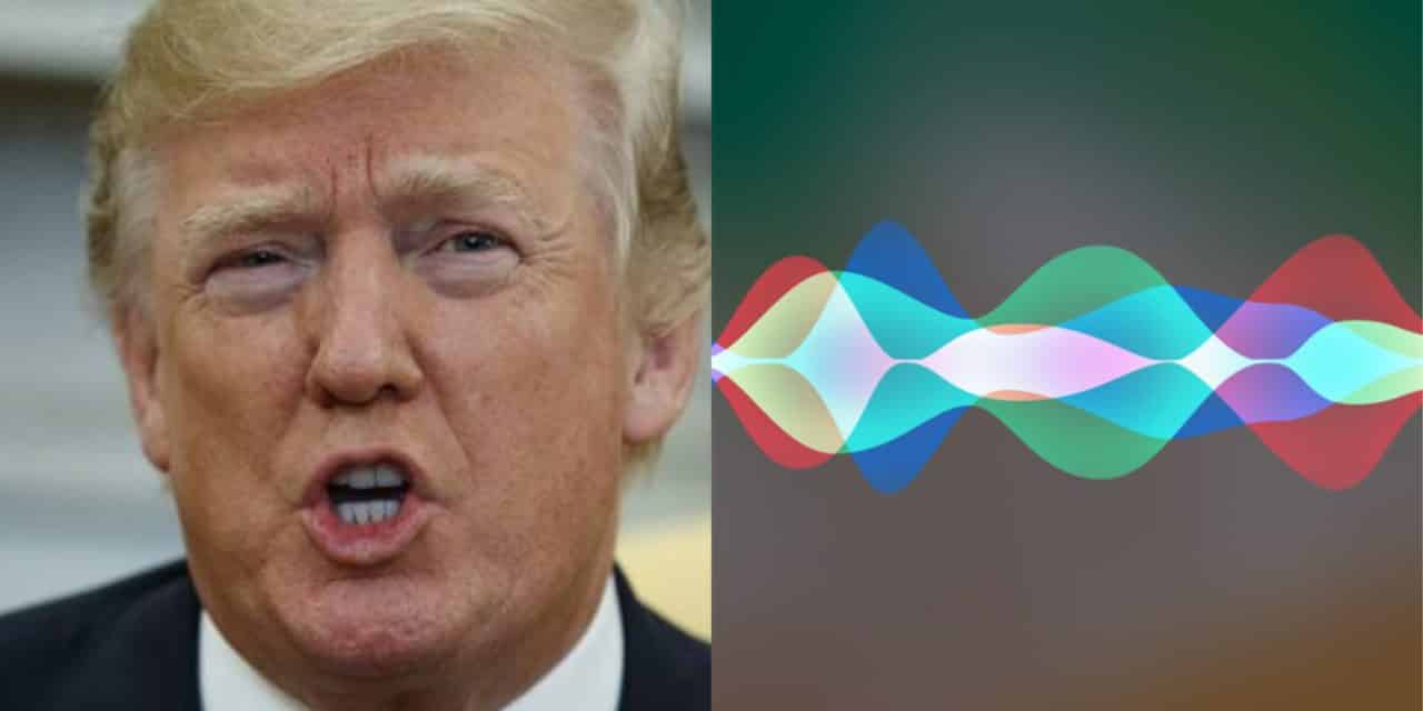 (foto) Asistentul virtual Siri a afişat o fotografie pornografică în locul portretului lui Donald Trump