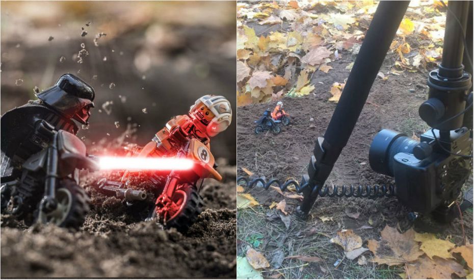 (foto, video) Istorii din spatele fotografiilor. Un fotograf a realizat o serie de imagini în care artă trucurile folosite la crearea acestora