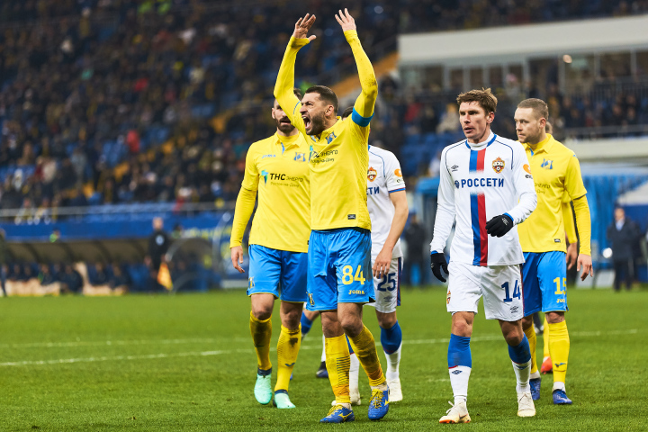 (video) Fotbalistul moldovean, Alexandru Gațcan, a marcat în sferturile de finală a cupei Rusiei