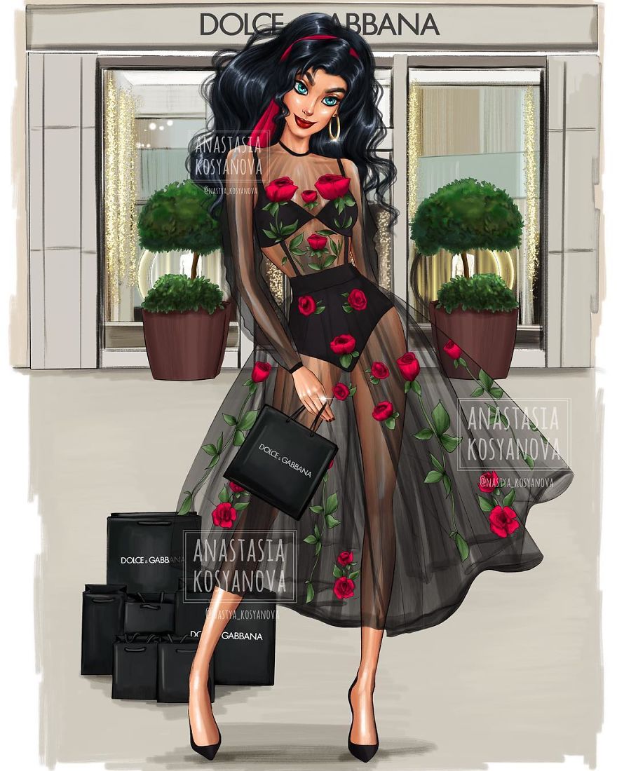 Russian-artist-turns-Disney-princesses-into-modern-fashionistas-5c3679e7d88bd__880