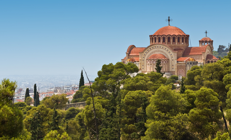 Orthodox church of Saint Pavlo at Thessaloniki, Greece