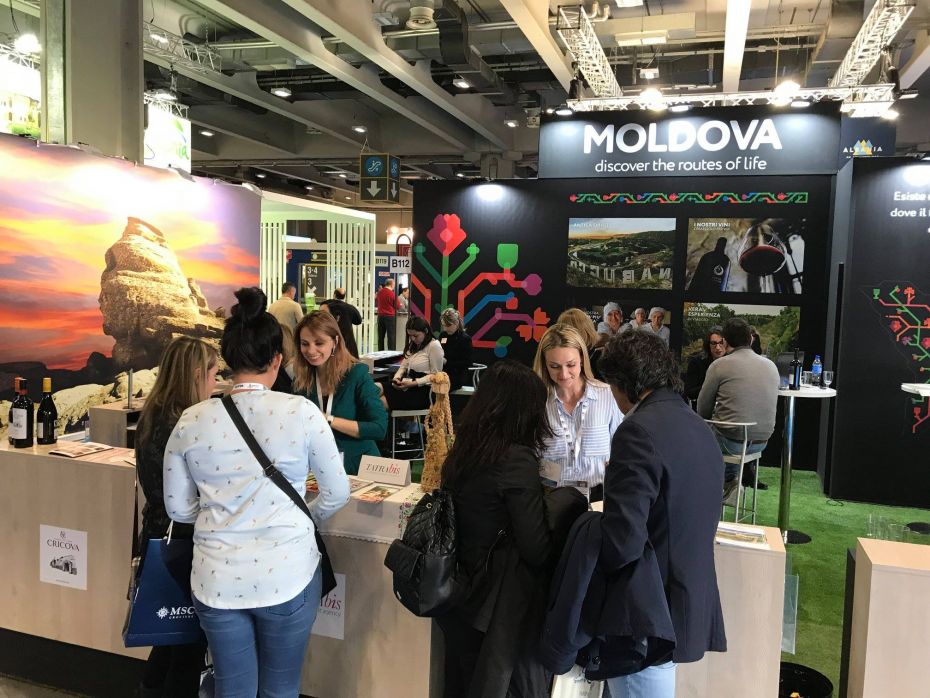 (foto) Cum s-a prezentat Moldova la BIT Milano, una dintre cele mai importante expoziții specializate pe turism din Italia