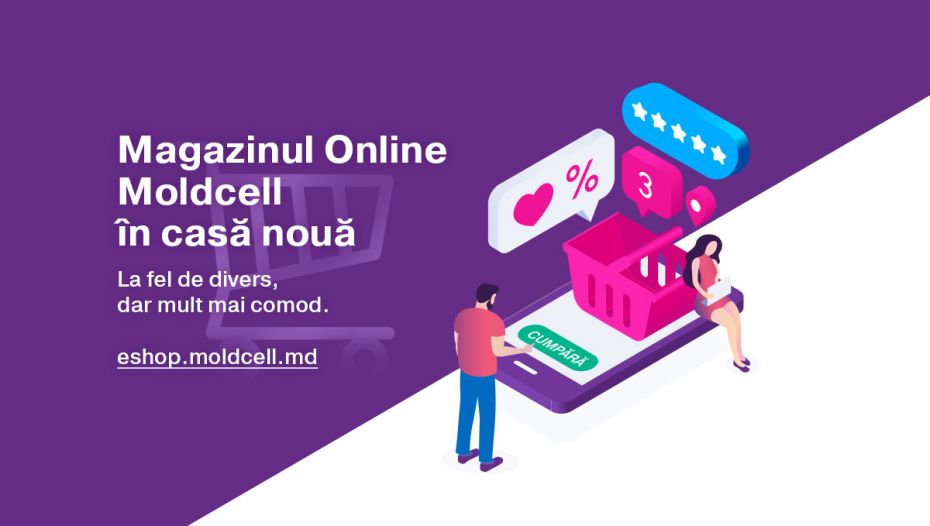 Moldcell prezintă noul magazin online și proiectul Moldcell Unbox