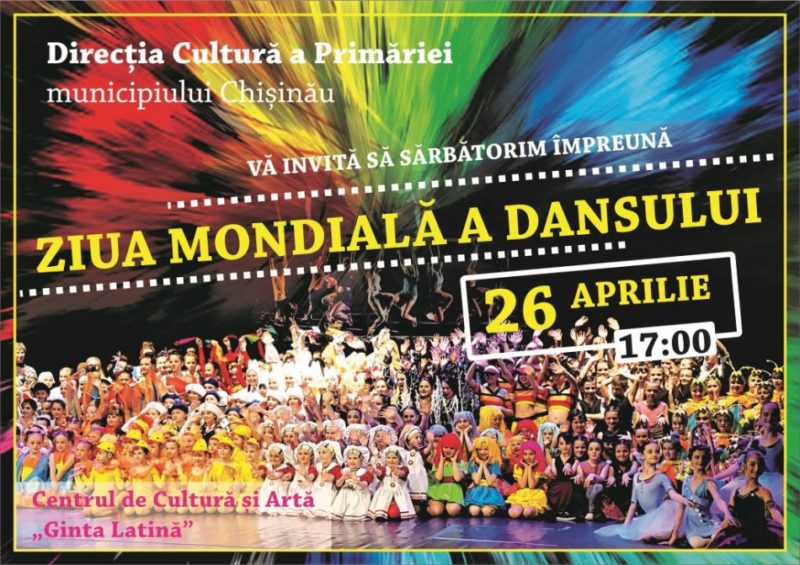 Primăria Chișinău marchează, astăzi, Ziua Mondială a Dansului. Ce eveniment a pregătit