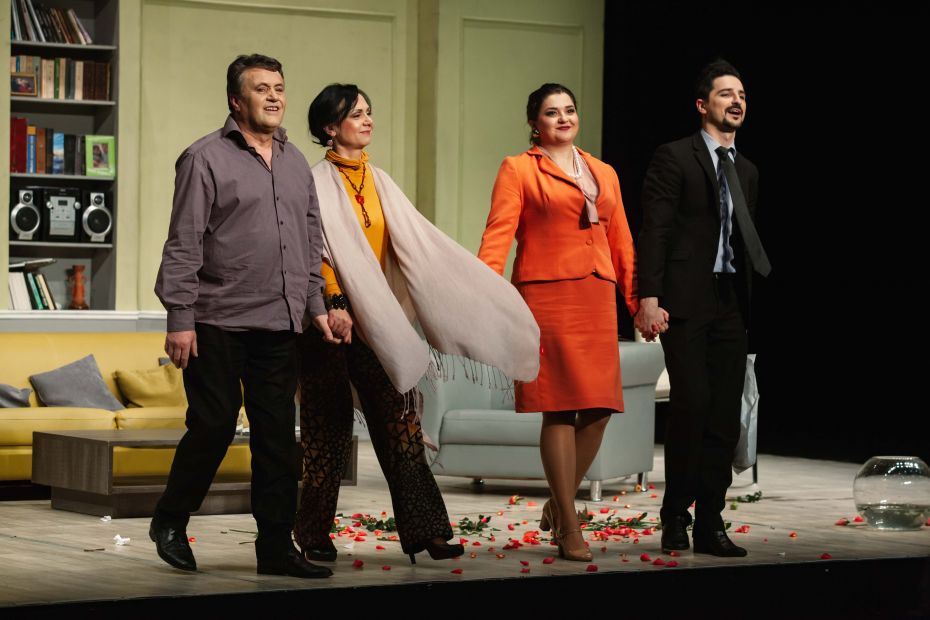 Nu știi unde să mergi vineri? Teatrul Național Eugene Ionesco te așteaptă la comedia ,,Arta conviețuirii’’