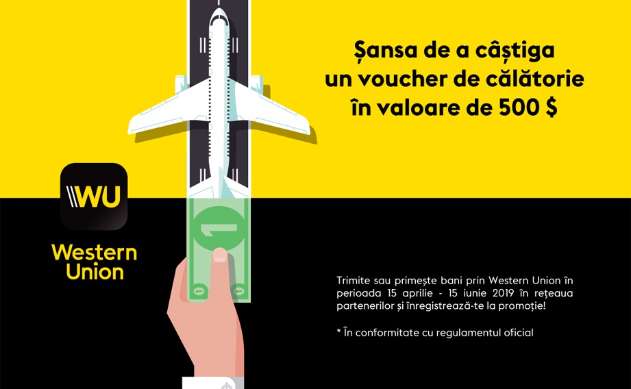 Câştigă un voucher de vacanţă datorită transferurilor Western Union de la MAIB