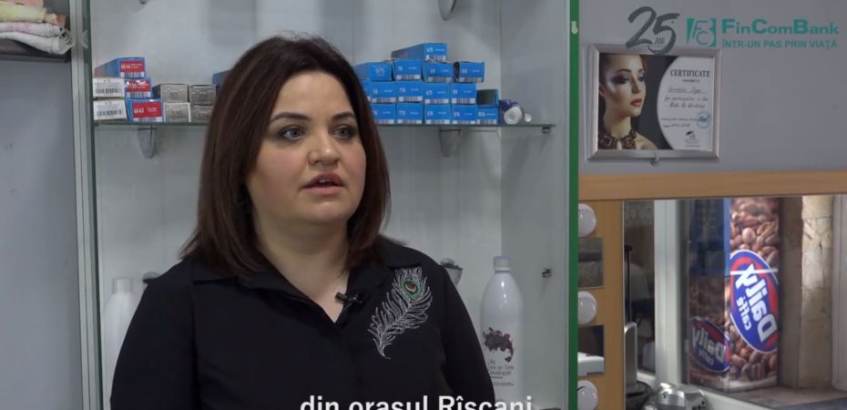 (video) #FinComBusiness: Povestea unei tinere din orașul Rîșcani care din angajată a devenit antreprenoare