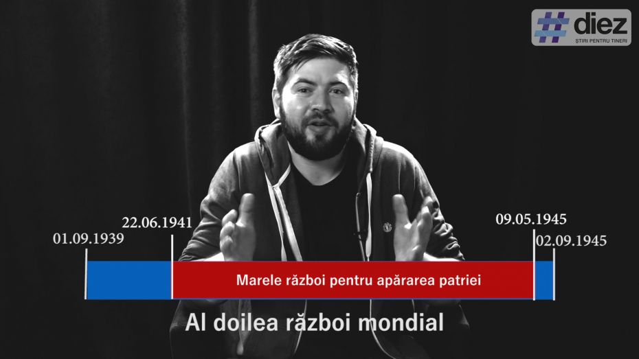 (video) #DIEZPRE sărbătoarea 9 mai. Cineva comemorează, altcineva sărbătorește