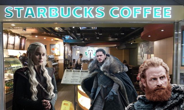 Intersecția dintre Game of Thrones și Starbucks. Greșeală sau „plasare de produs”?