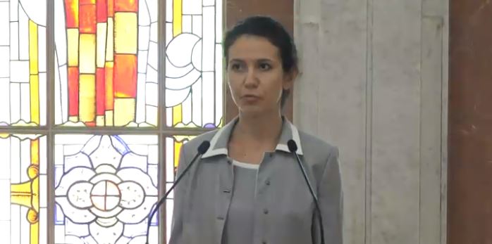 (video) Noua Ministră a Justiției, Olesea Stamate, a depus jurământul