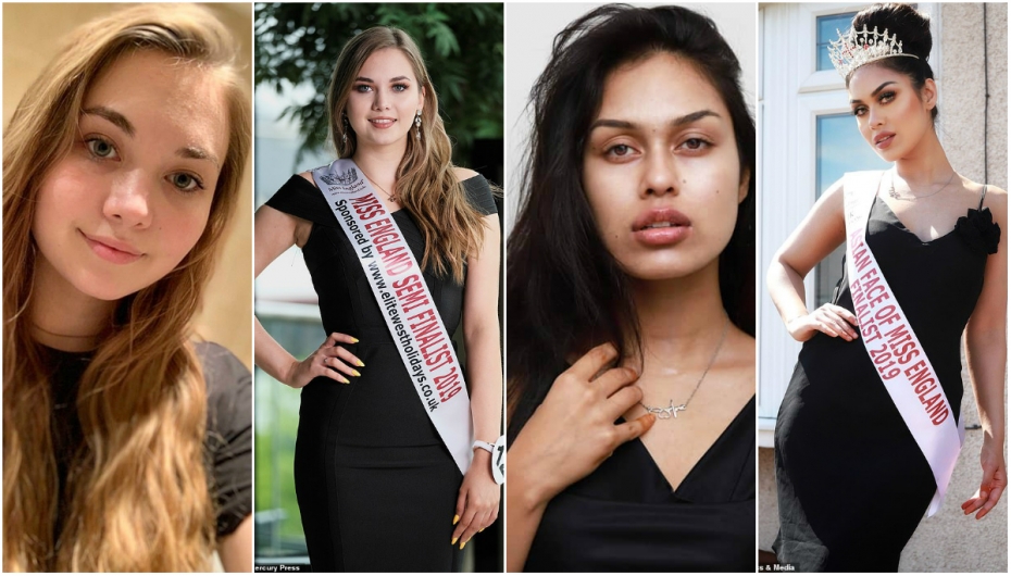 (foto) Selfie-uri fără machiaj, filtre sau editări. În premieră, la Miss Anglia a fost lansată o probă care promovează frumusețea naturală