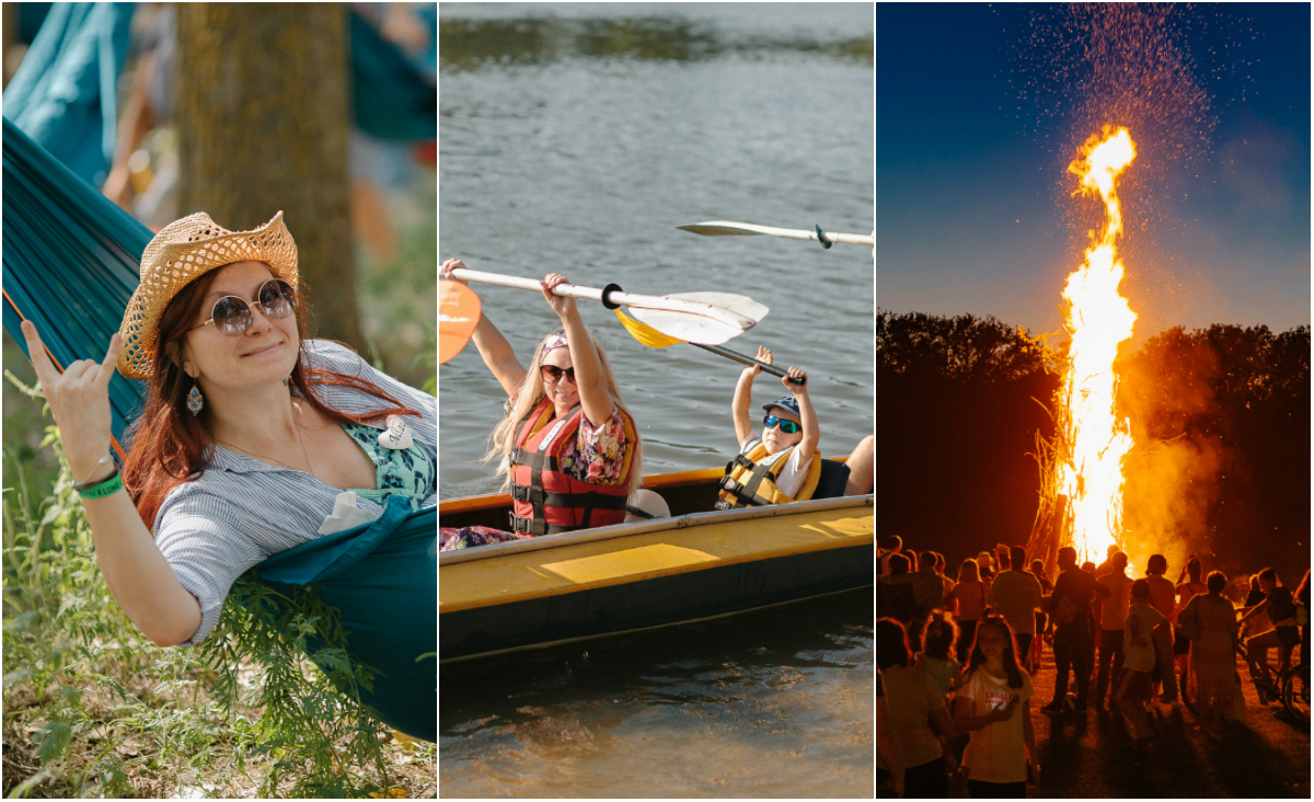 (foto) 5000 de oameni au făcut yoga, au pictat sau au făcut kayaking pe Nistru. Cum a fost la Hodina