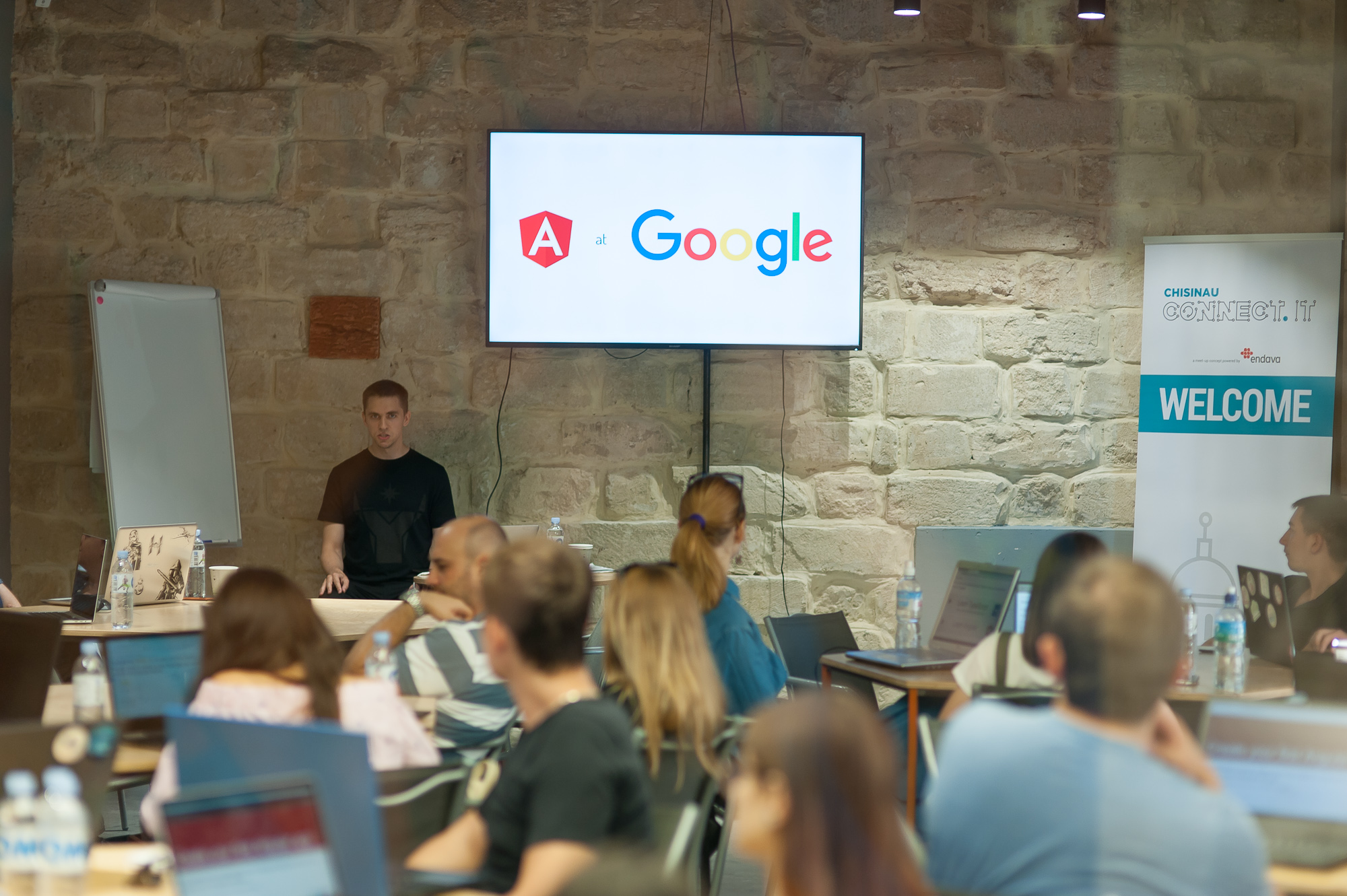 (foto) Angular CodeLab la Chișinău cu un mentor de la Google