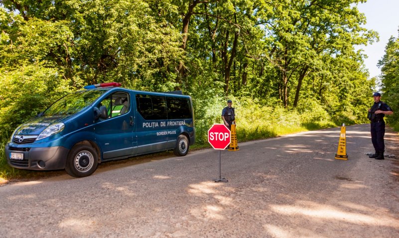 Șofer băut la volan, depistat de polițiștii de frontieră