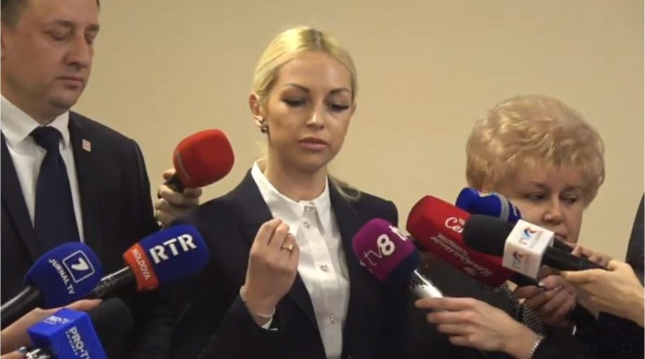 (video) Marina Tauber a fost reținută la Orhei după ce Parlamentul a lăsat-o fără imunitate