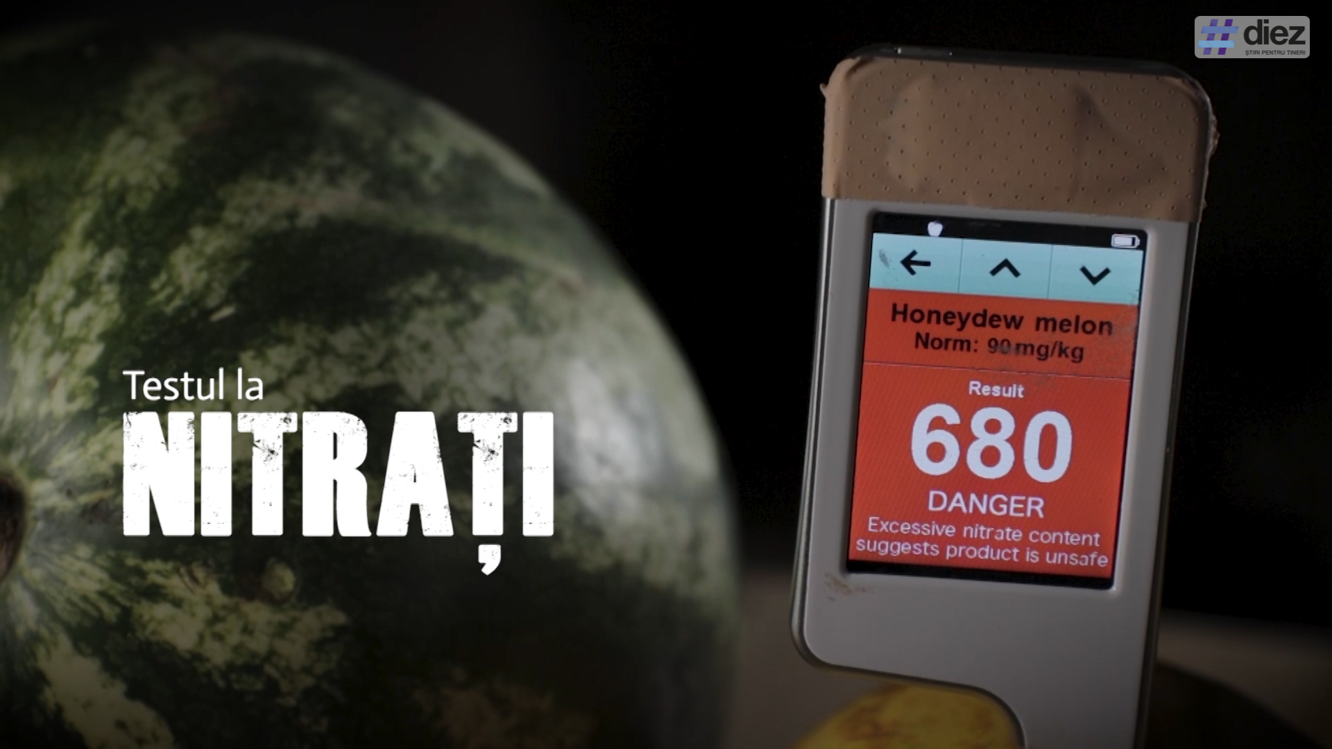 Foto principală Teste de laborator pe legumele și fructele de la piață. Trei din cinci produse au o cantitate excesivă de nitrați